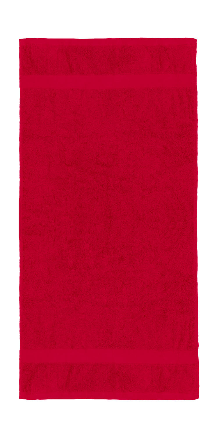 Seine Hand Towel 50x100 cm in Farbe Red