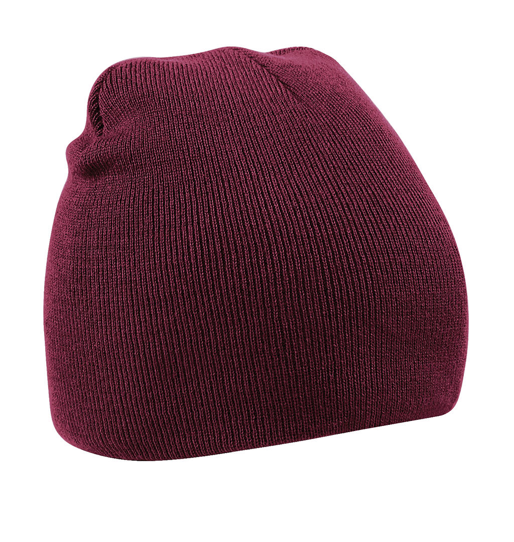 Original Pull-On Beanie in Farbe Burgundy