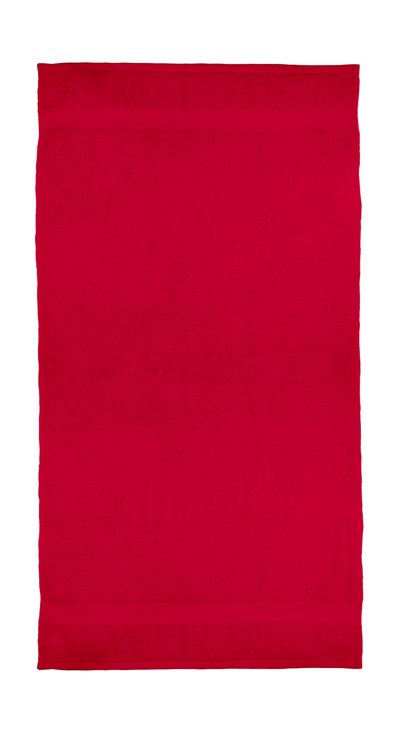 Seine Bath Towel 70x140cm in Farbe Red