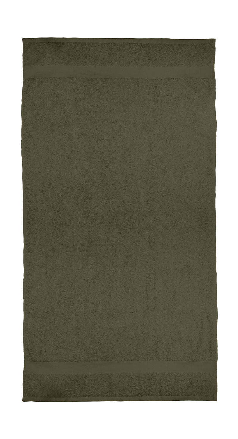 Seine Bath Towel 70x140cm in Farbe Chocolate