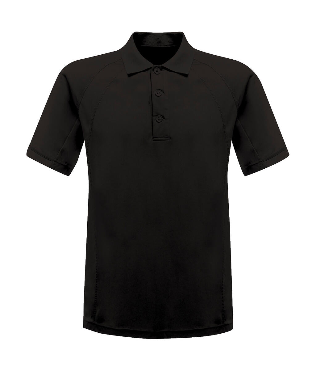 Coolweave Wicking Polo in Farbe Black
