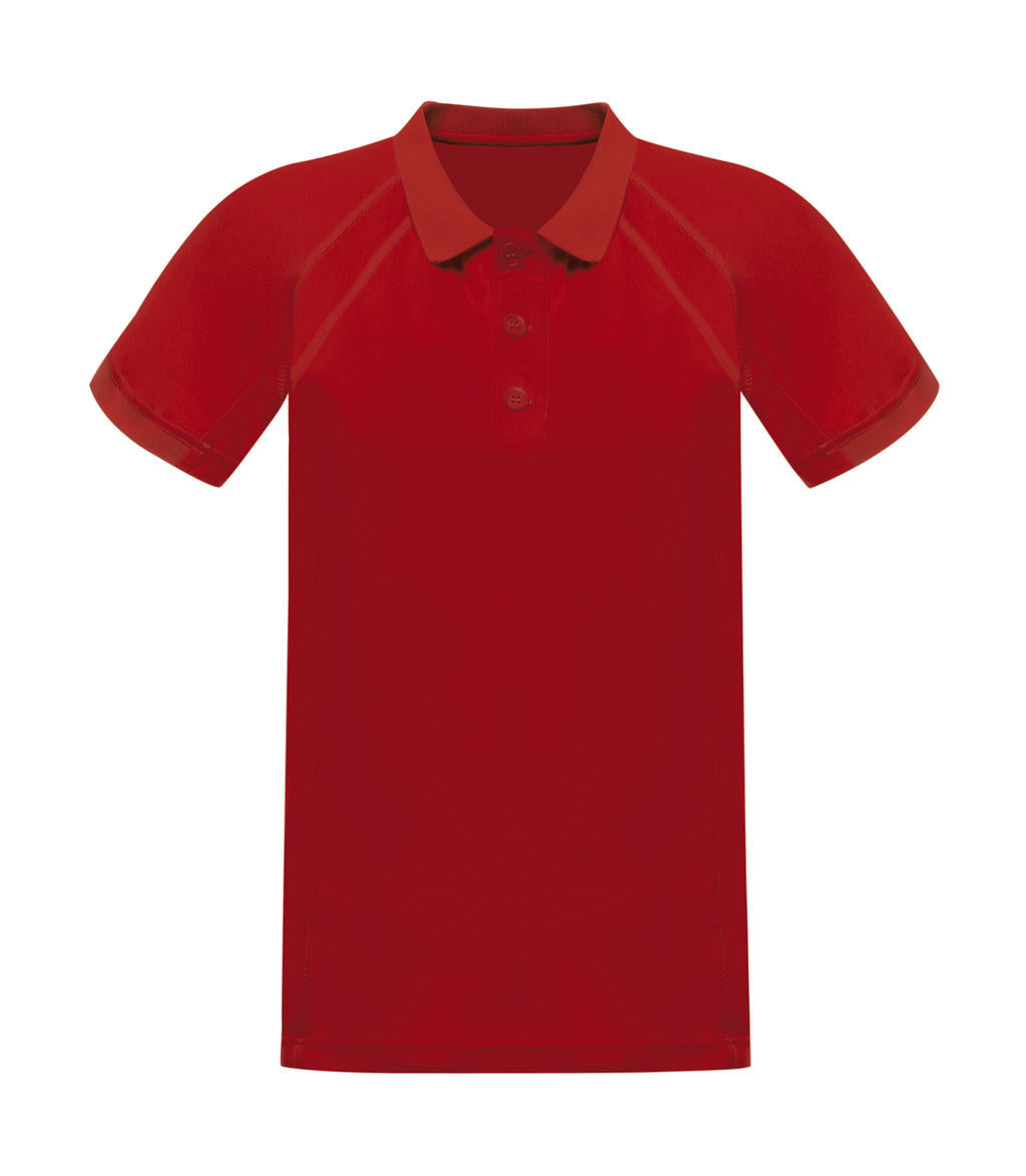 Coolweave Wicking Polo in Farbe Classic Red