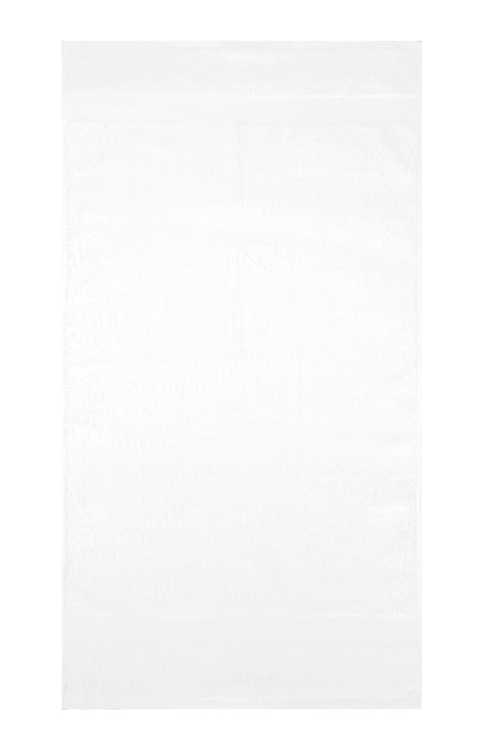 Tiber Hand Towel 50x100 cm in Farbe Snowwhite
