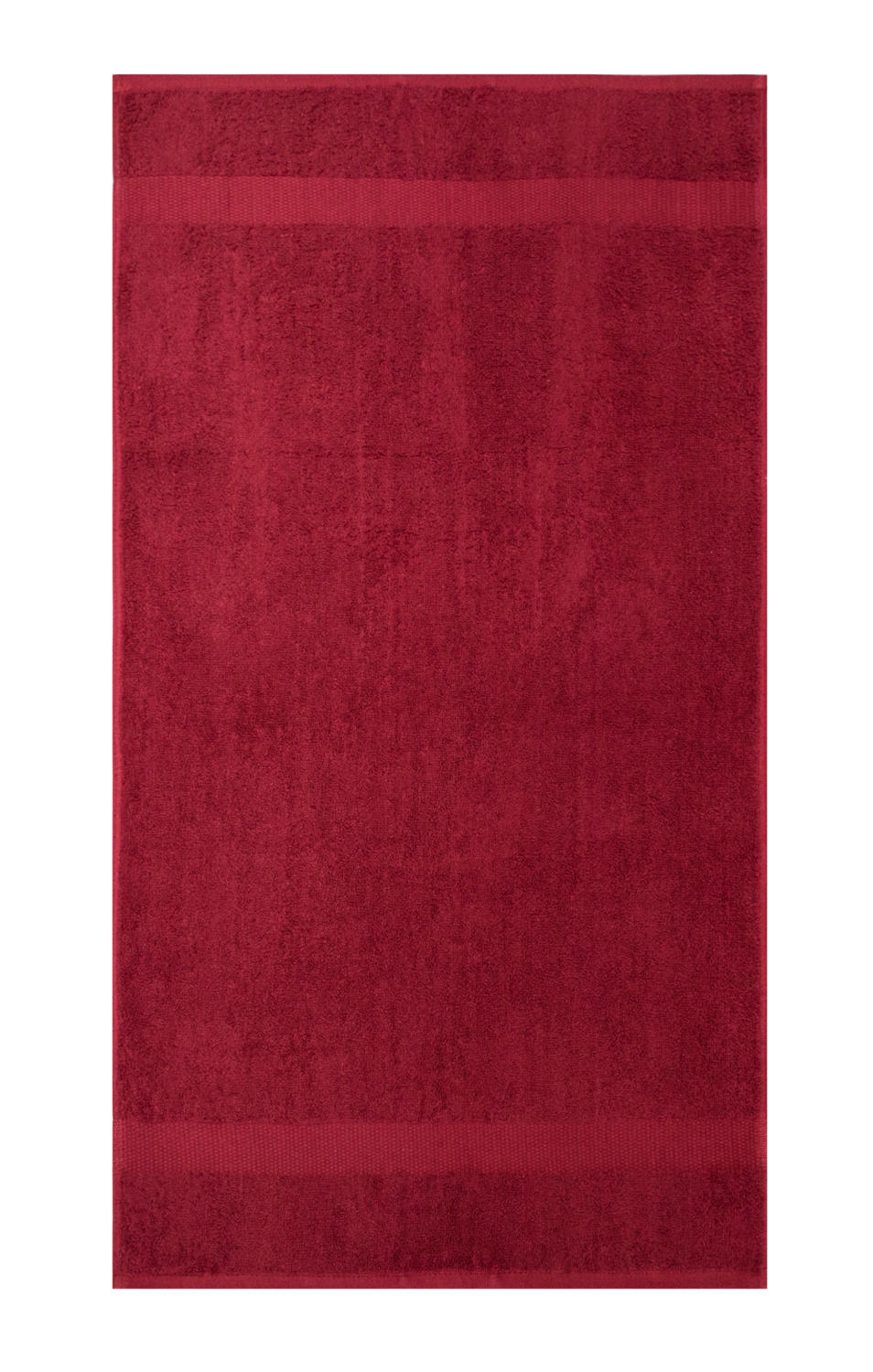 Tiber Hand Towel 50x100 cm in Farbe Rich Red
