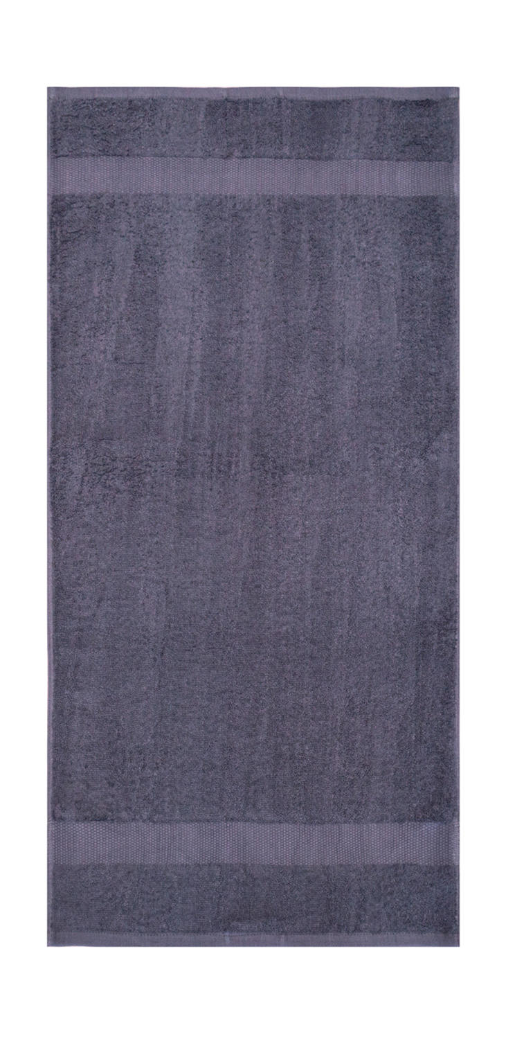 Tiber Bath Towel 70x140 cm in Farbe Steel Grey