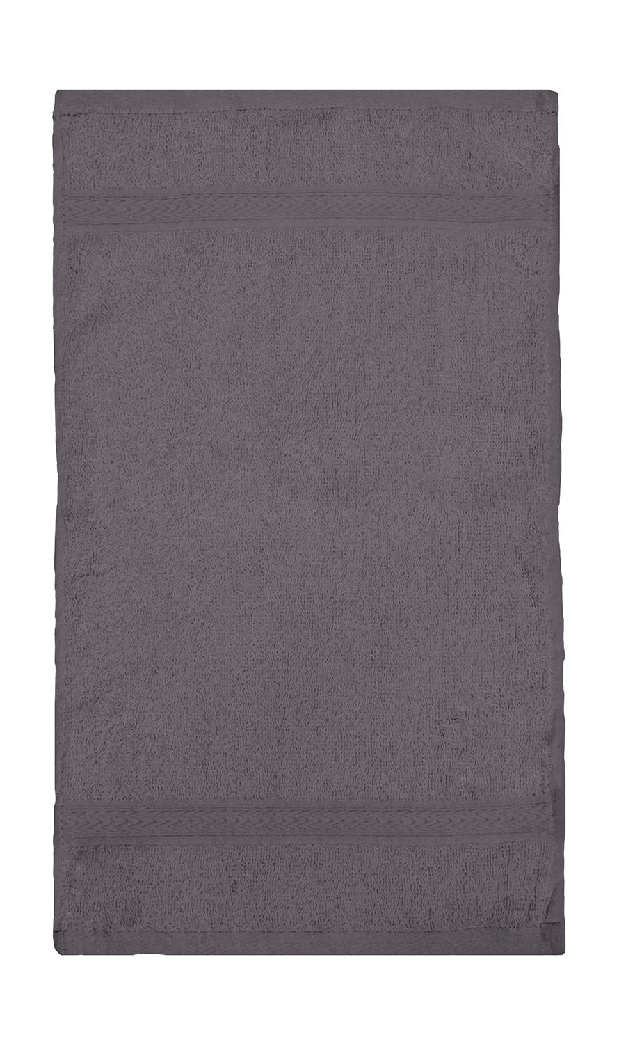 Rhine Guest Towel 30x50 cm in Farbe Grey