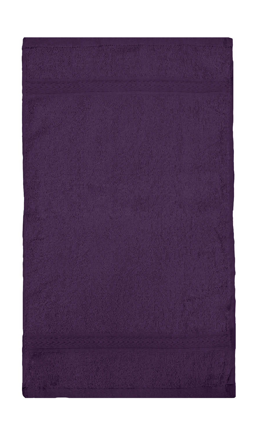 Rhine Guest Towel 30x50 cm in Farbe Aubergine