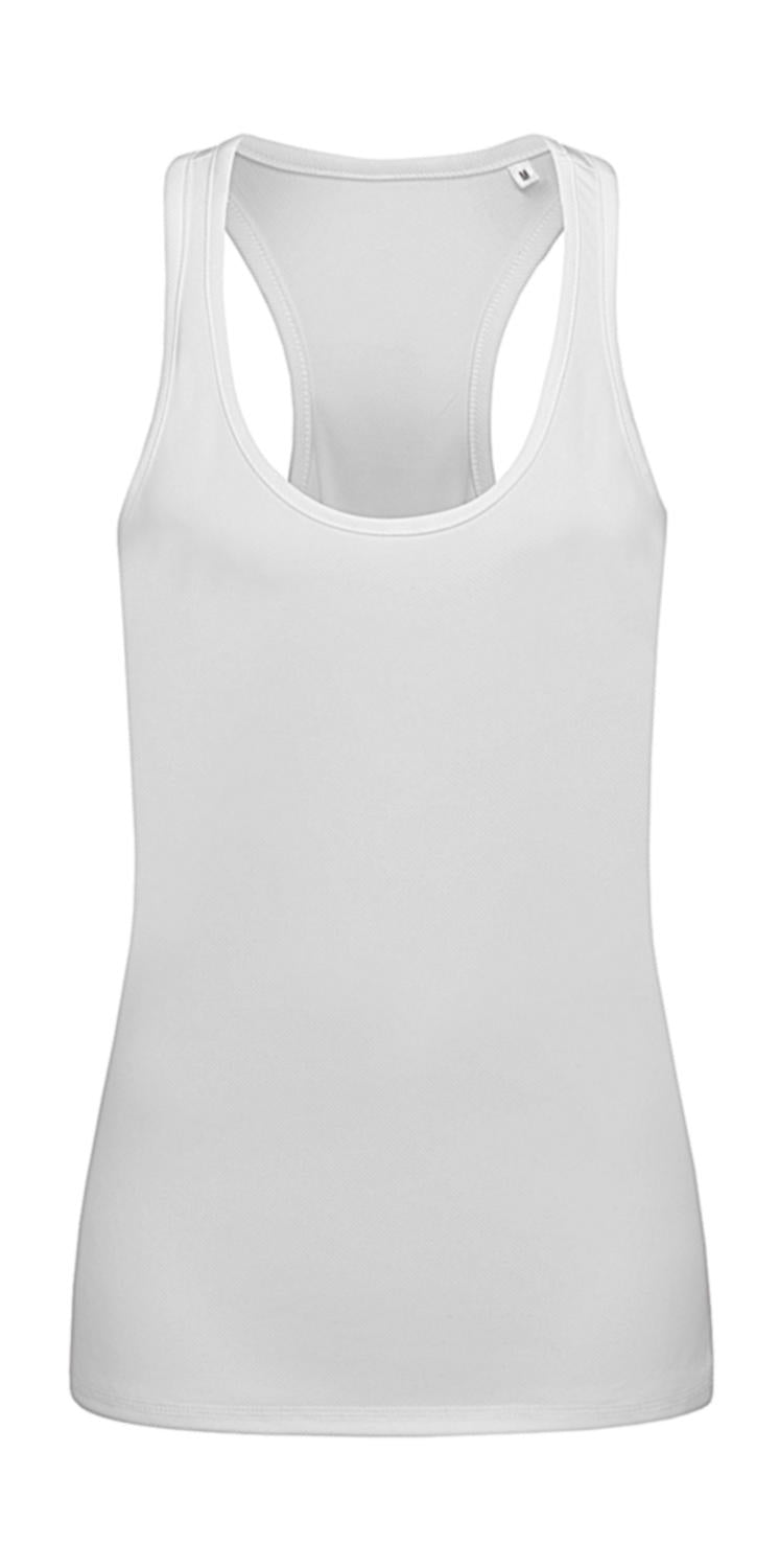 Active 140 Tank Women in Farbe White