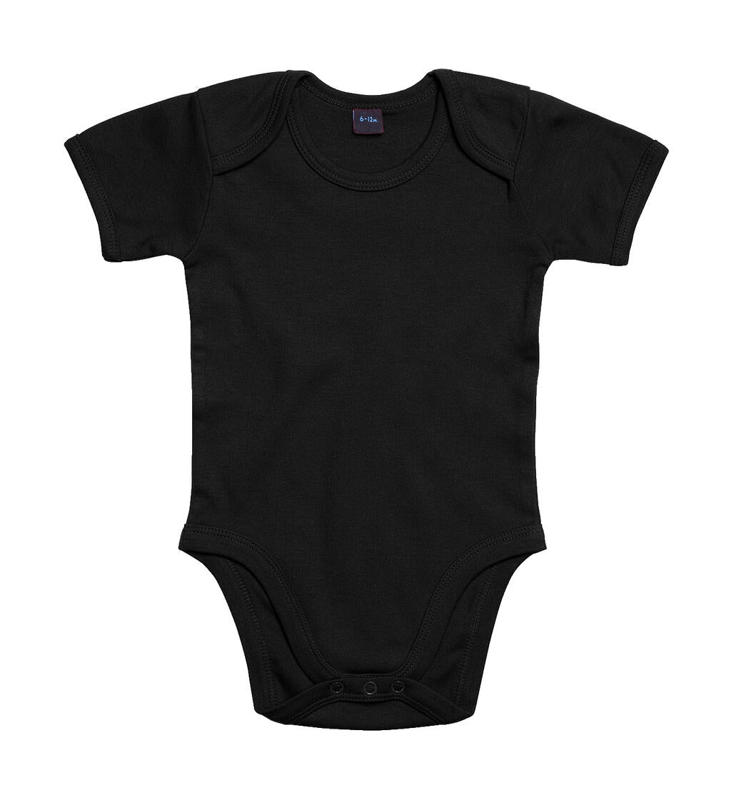 Baby Bodysuit in Farbe Black