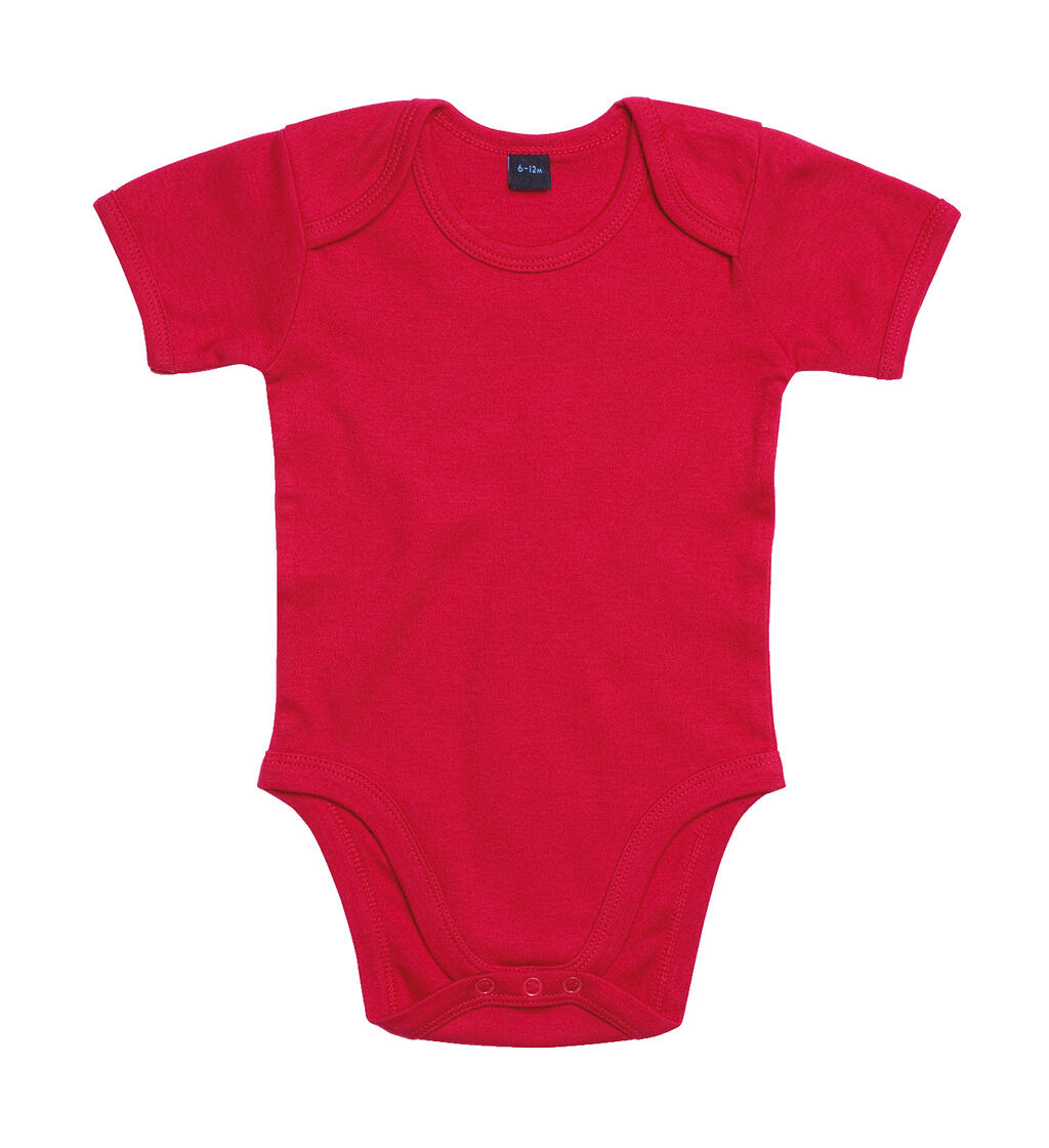 Baby Bodysuit in Farbe Red