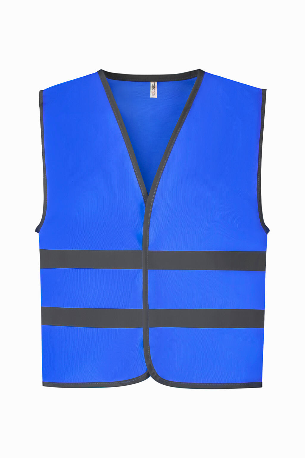 Kids Fluo Reflective Border Waistcoat in Farbe Royal Blue