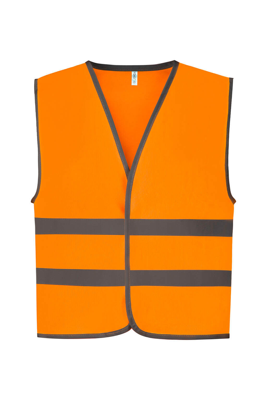 Kids Fluo Reflective Border Waistcoat in Farbe Orange