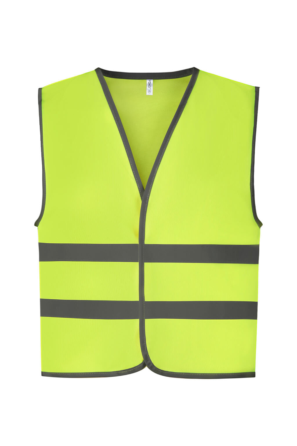 Kids Fluo Reflective Border Waistcoat in Farbe Fluo Yellow