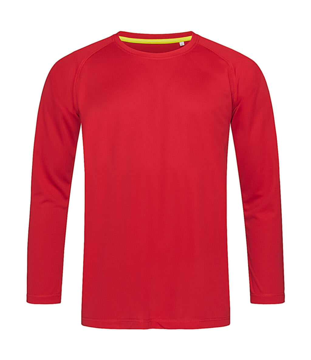 Active 140 LS Men in Farbe Crimson Red