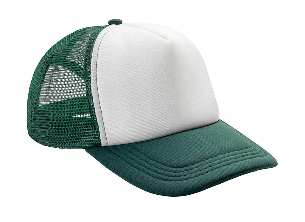 Detroit ½ Mesh Truckers Cap in Farbe Bottle/White