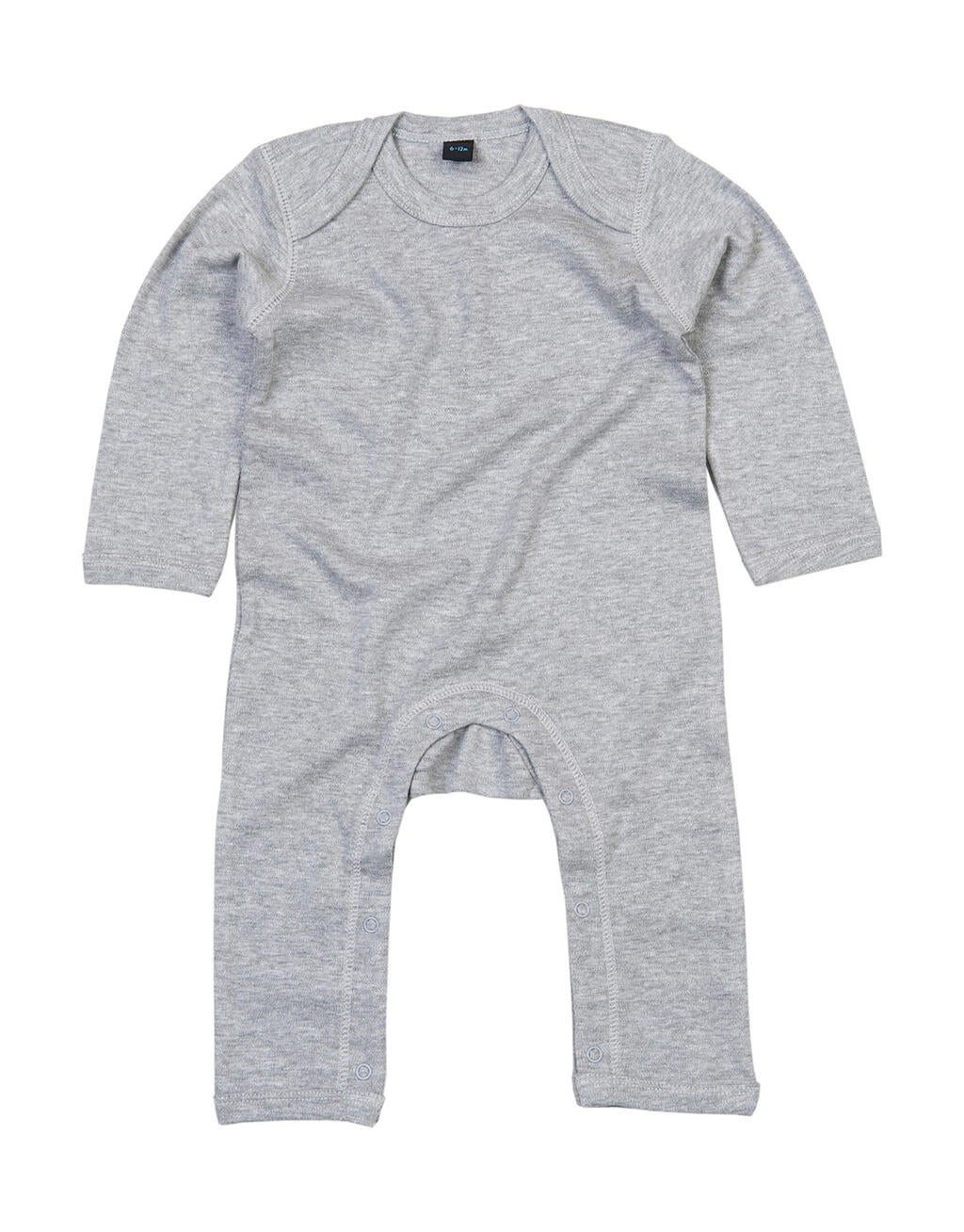 Baby Rompasuit in Farbe Heather Grey Melange