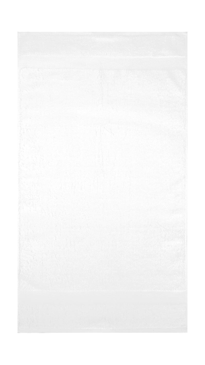 Tiber Beach Towel 100x180 cm in Farbe Snowwhite