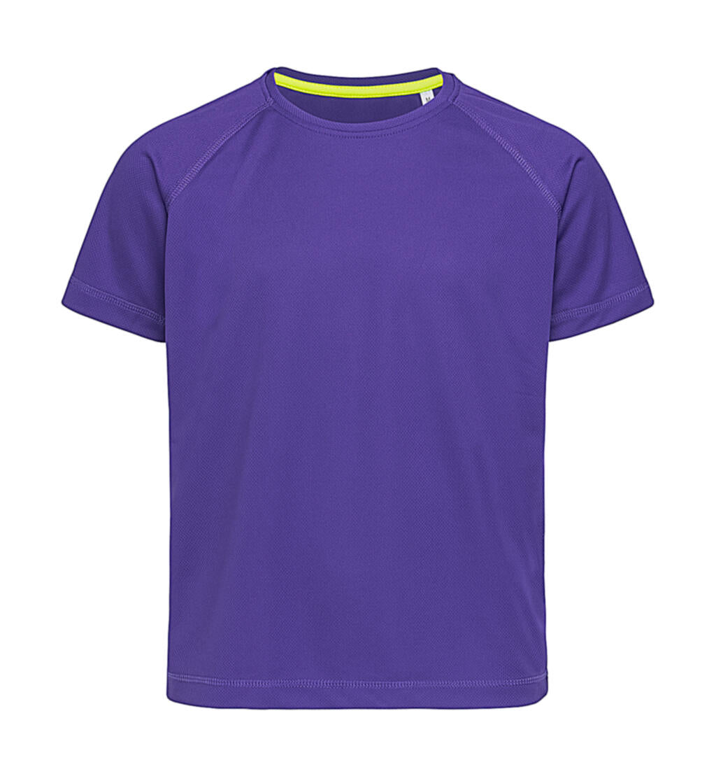 Active 140 Raglan Kids in Farbe Deep Lilac