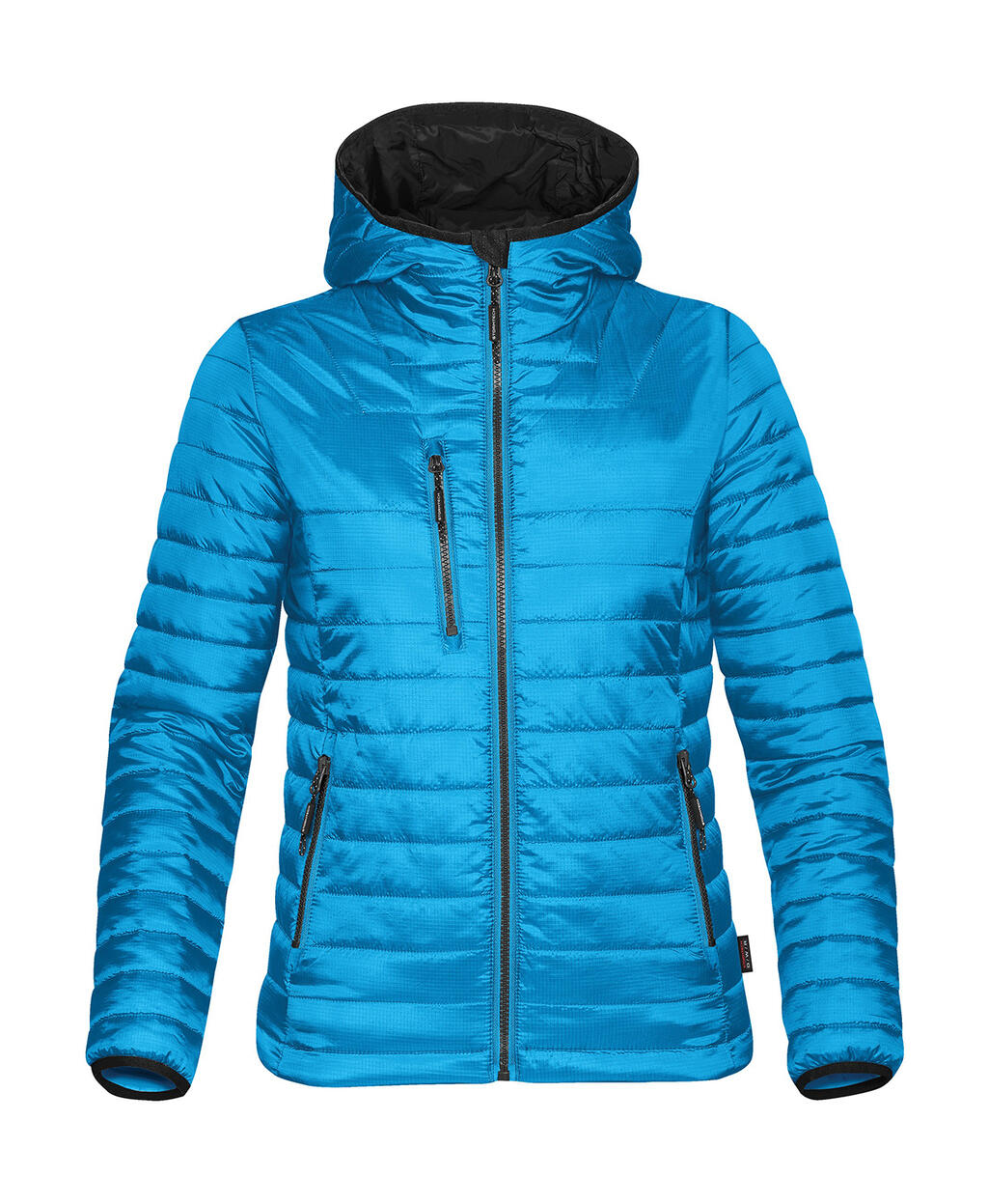 Women's Gravity Thermal Jacket in Farbe Electric Blue/Black