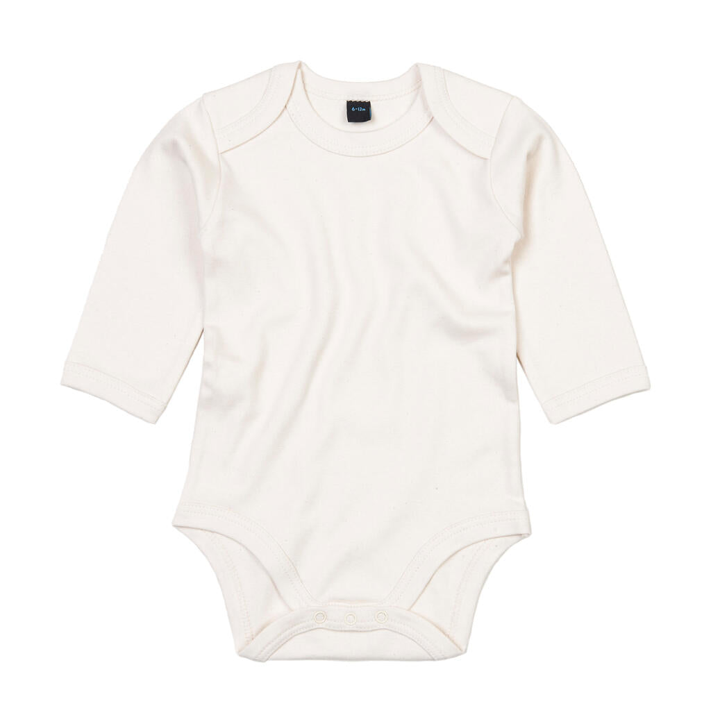Baby long Sleeve Bodysuit in Farbe Organic Natural