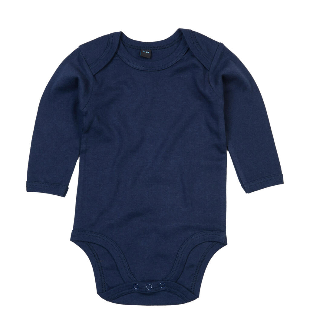 Baby long Sleeve Bodysuit in Farbe Nautical Navy