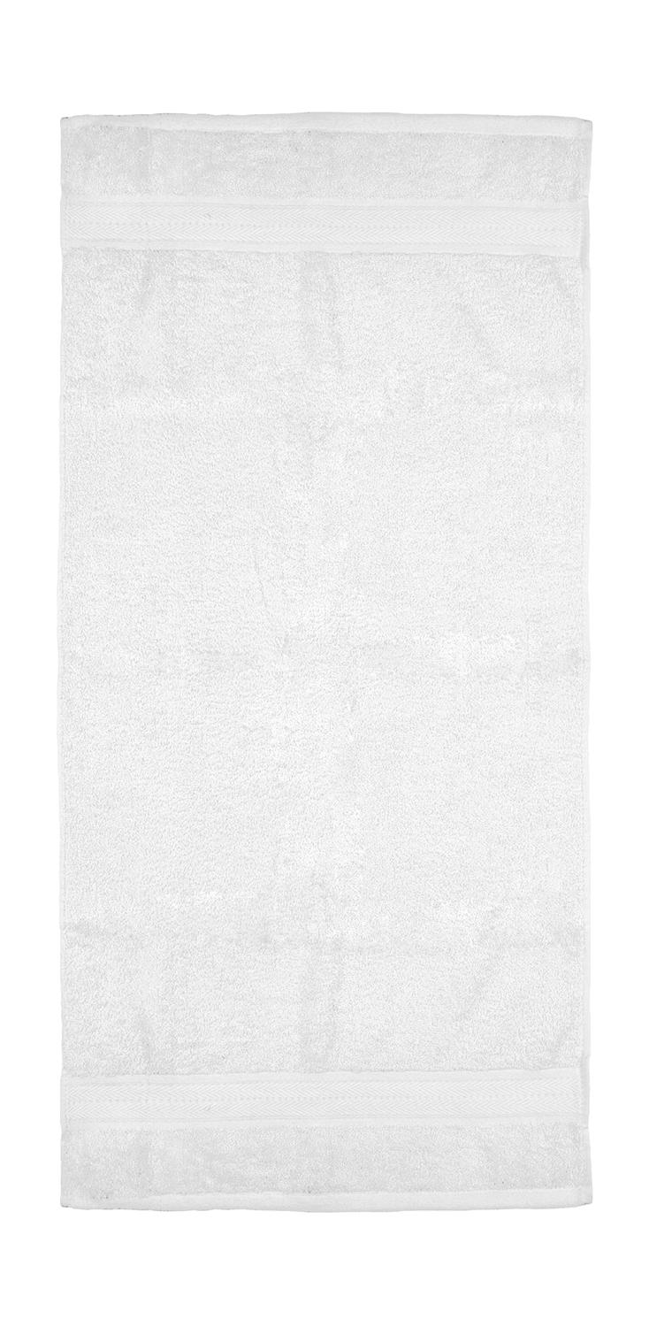 Rhine Hand Towel 50x100 cm in Farbe White
