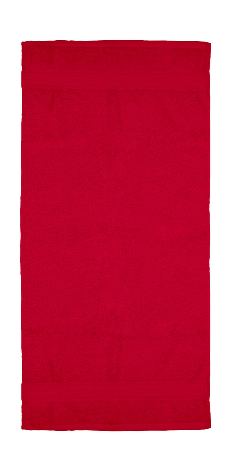 Rhine Hand Towel 50x100 cm in Farbe Red