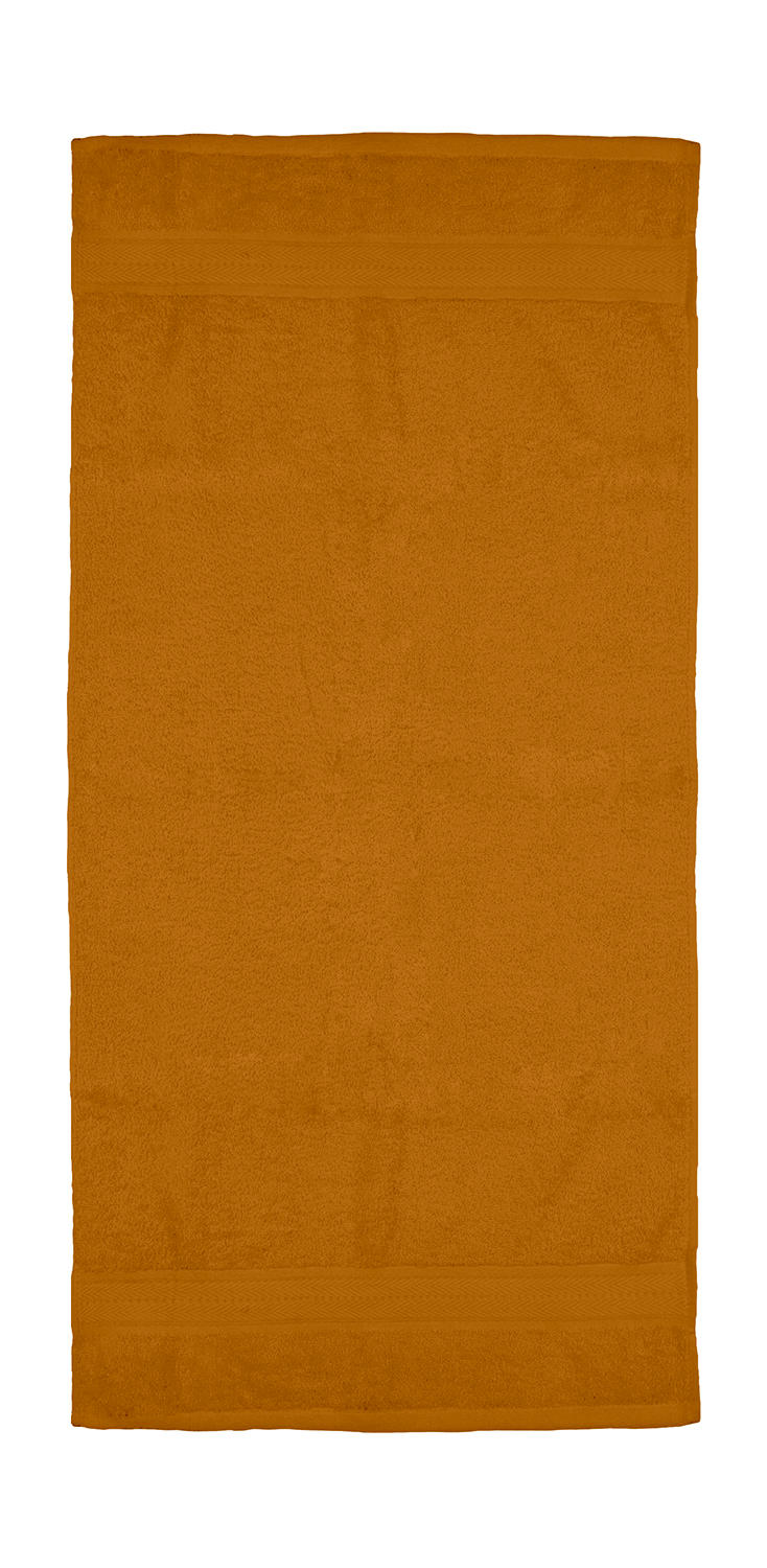 Rhine Hand Towel 50x100 cm in Farbe Terra