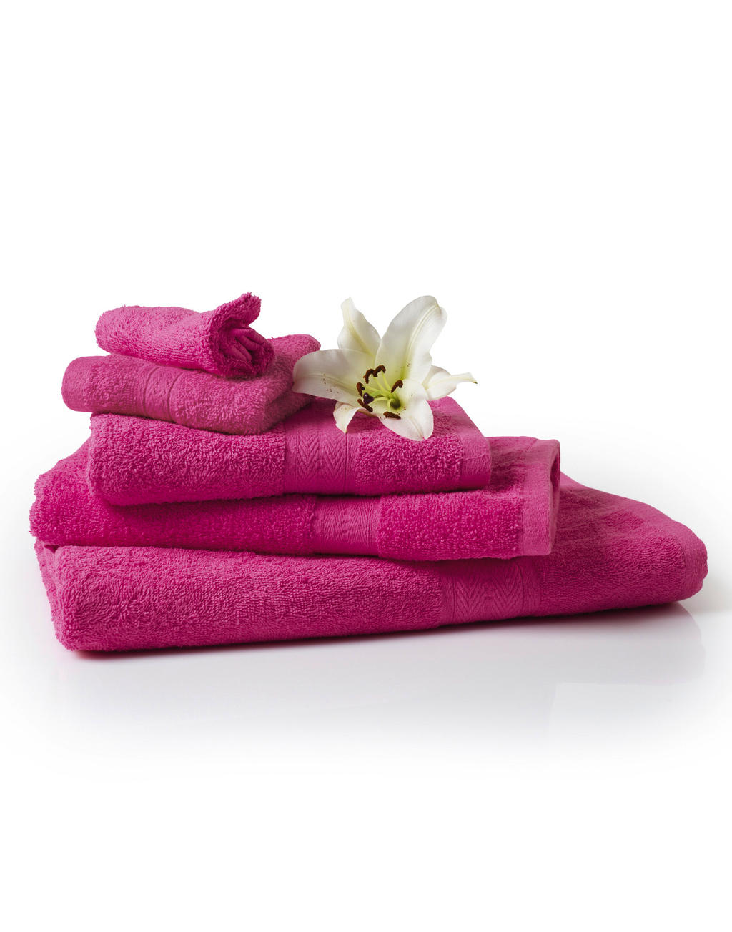 Rhine Hand Towel 50x100 cm in Farbe White