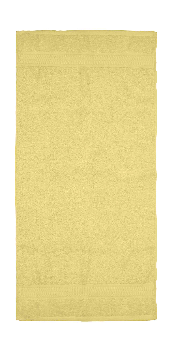 Rhine Hand Towel 50x100 cm in Farbe Yellow