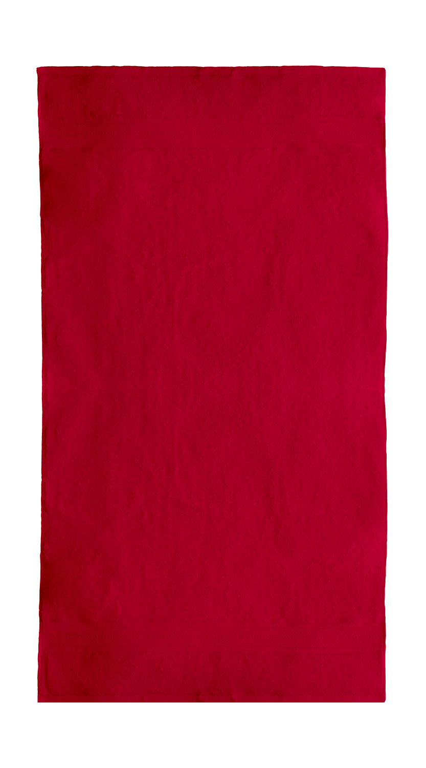 Rhine Bath Towel 70x140 cm in Farbe Red