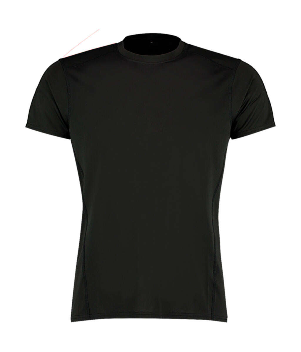 Fashion Fit Compact Stretch T in Farbe Black