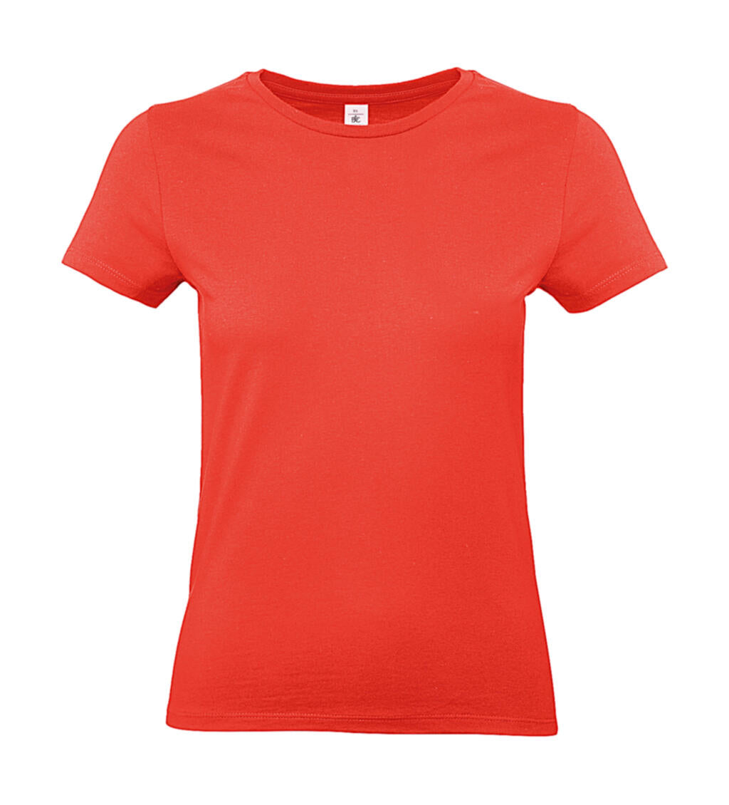 #E190 /women T-Shirt in Farbe Sunset Orange