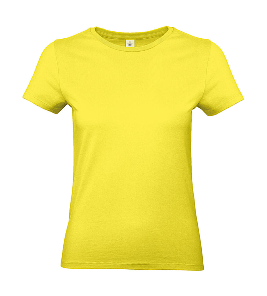 #E190 /women T-Shirt in Farbe Solar Yellow