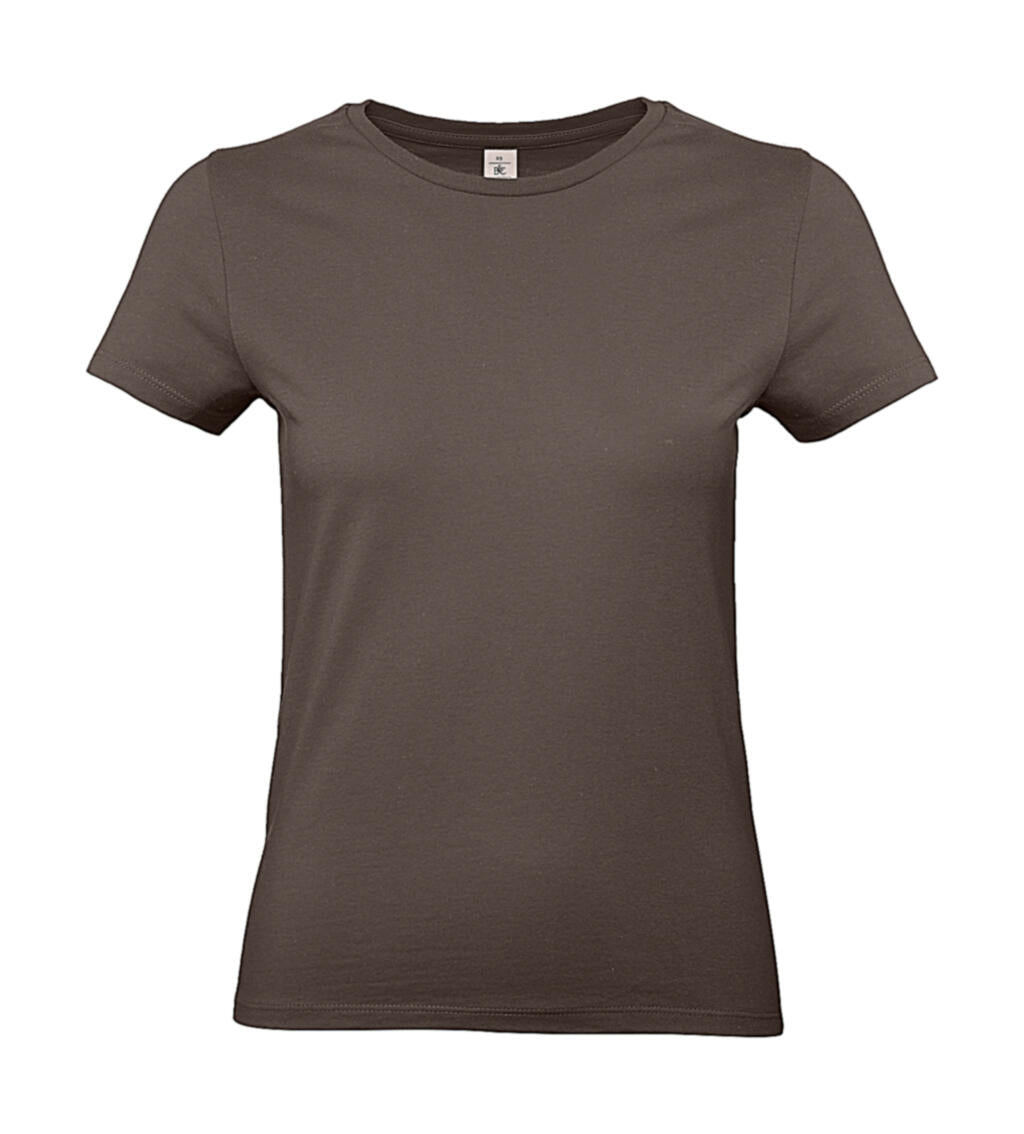 #E190 /women T-Shirt in Farbe Brown