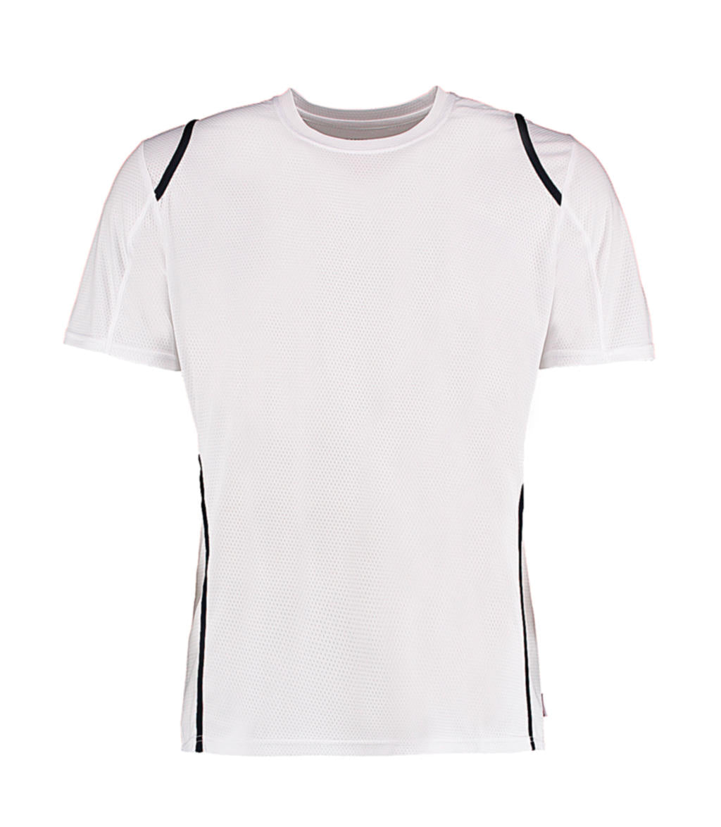 Regular Fit Cooltex® Contrast Tee in Farbe White/Navy