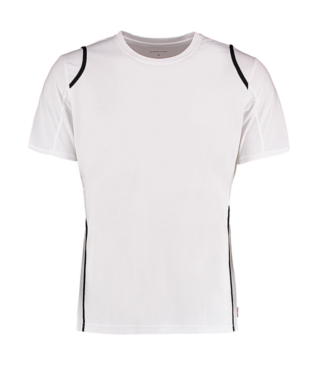 Regular Fit Cooltex® Contrast Tee in Farbe White/Black