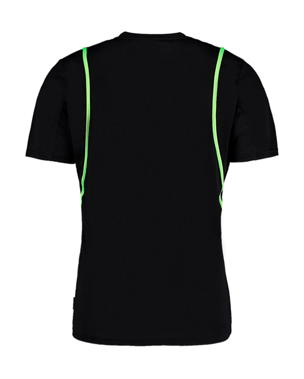 Regular Fit Cooltex® Contrast Tee in Farbe Black/Fluorescent Lime