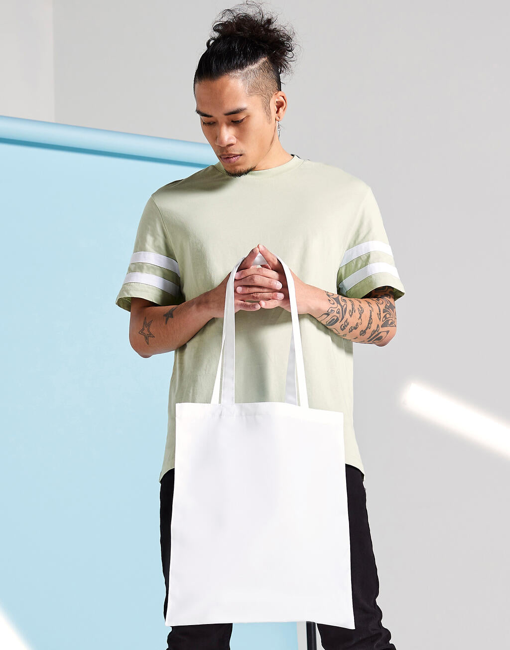 Sublimation Shopper in Farbe White