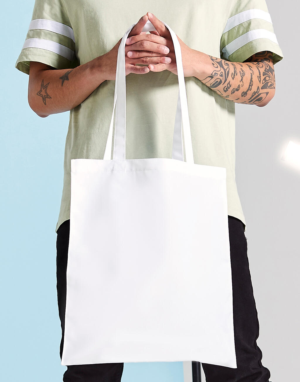 Sublimation Shopper in Farbe White