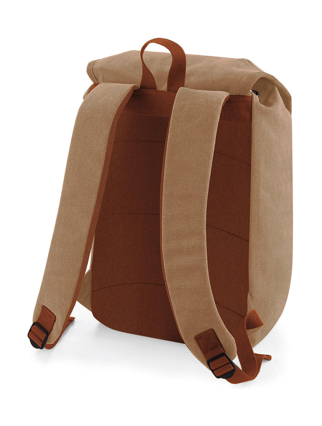 Vintage Backpack in Farbe Black