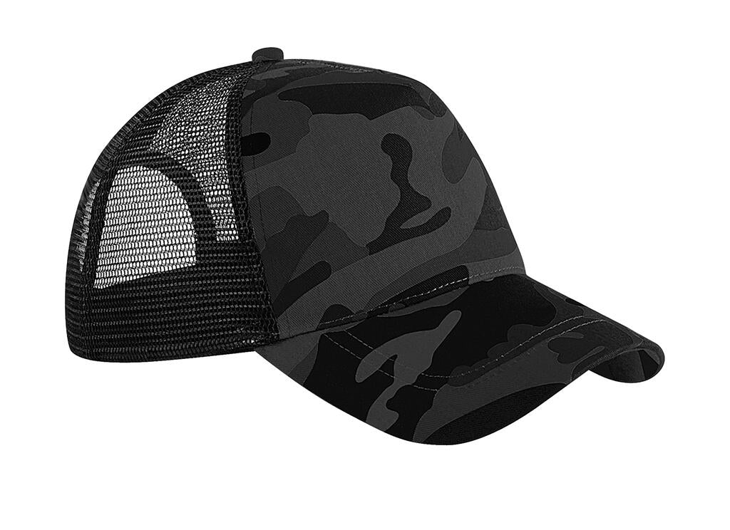 Camo Snapback Trucker in Farbe Midnight Camo