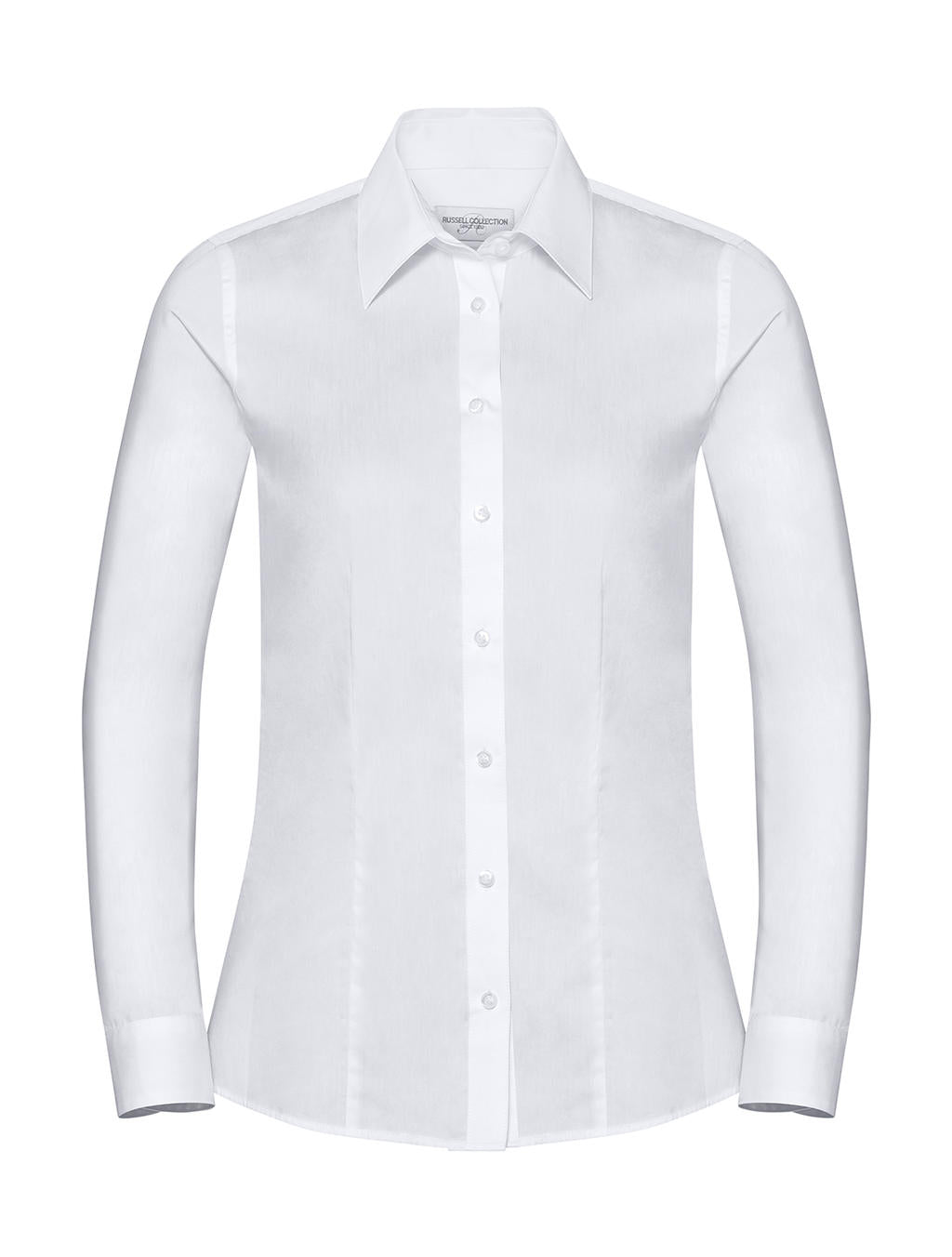Ladies' LS Tailored Coolmax® Shirt in Farbe Light Blue
