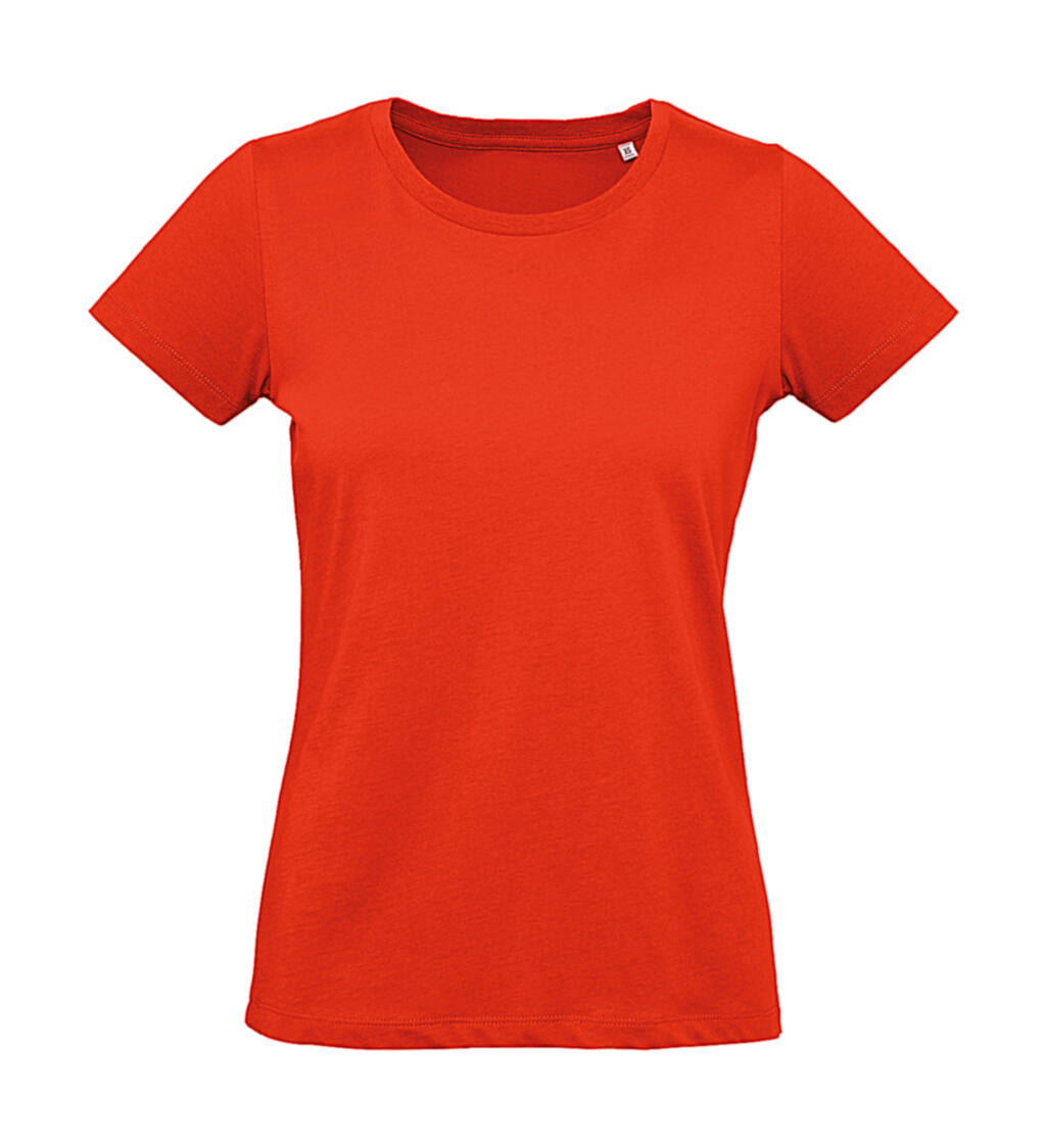 Organic Inspire Plus T /women_° in Farbe Fire Red