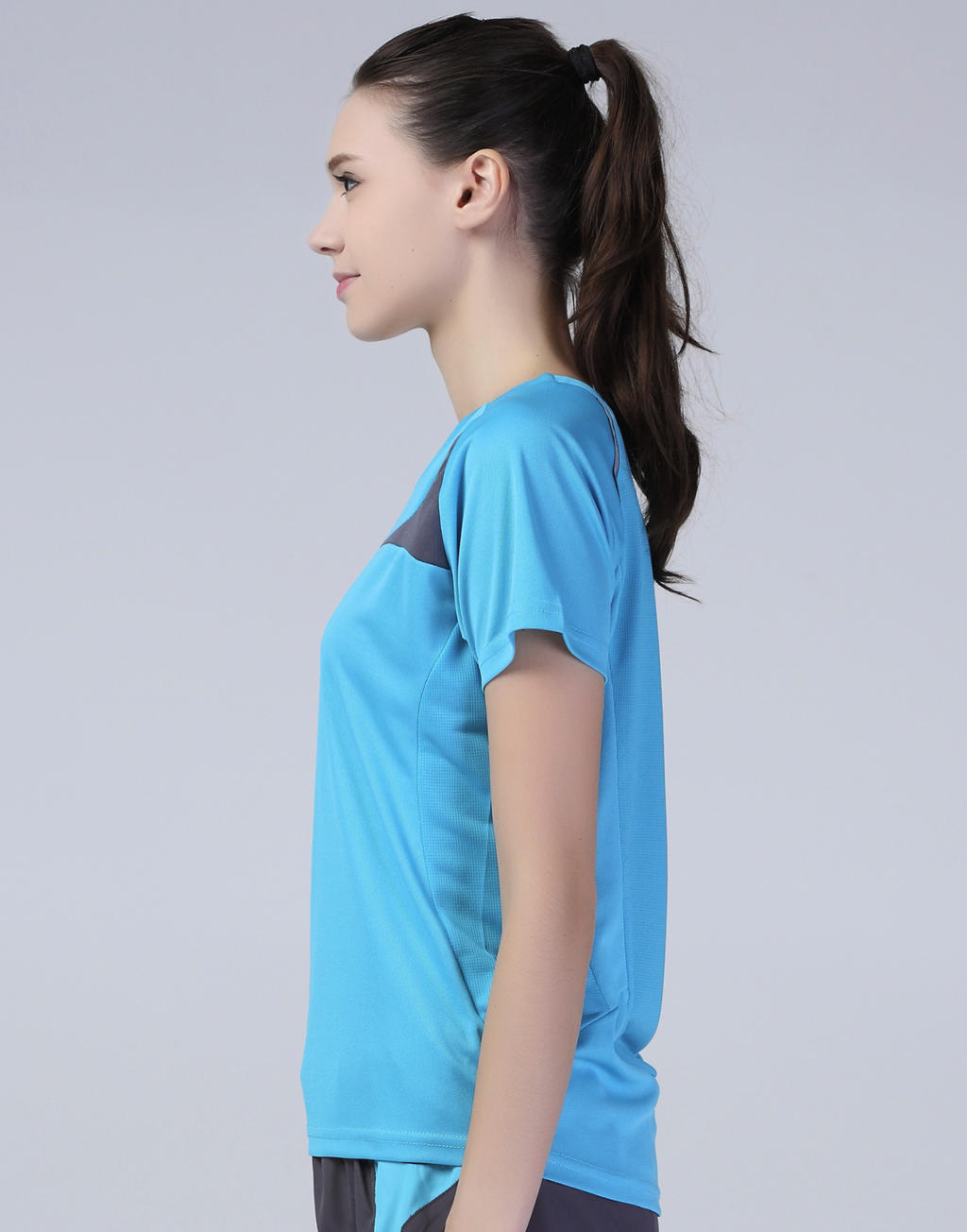 Spiro Ladies' Dash Training Shirt in Farbe White/Red