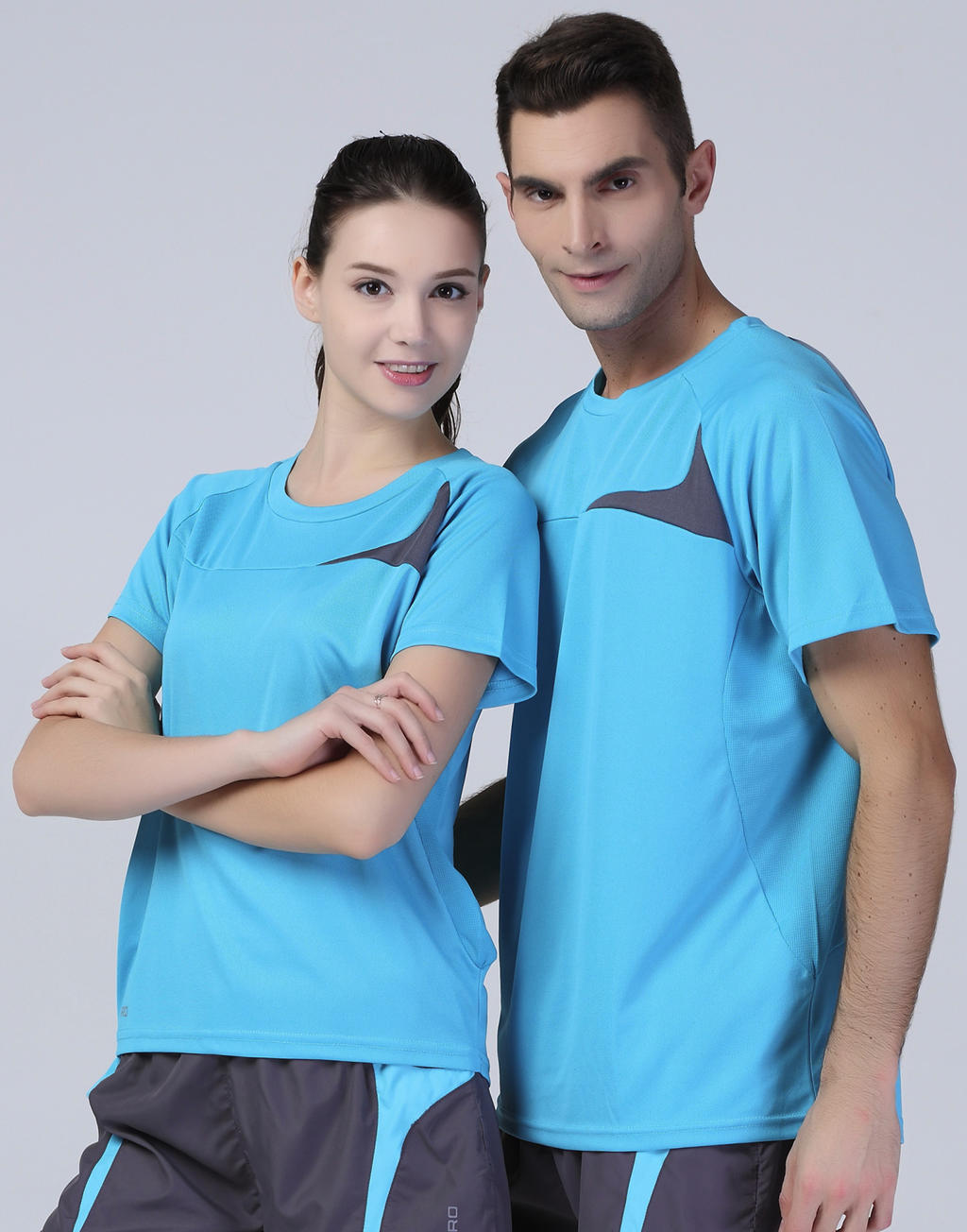 Spiro Ladies' Dash Training Shirt in Farbe White/Red