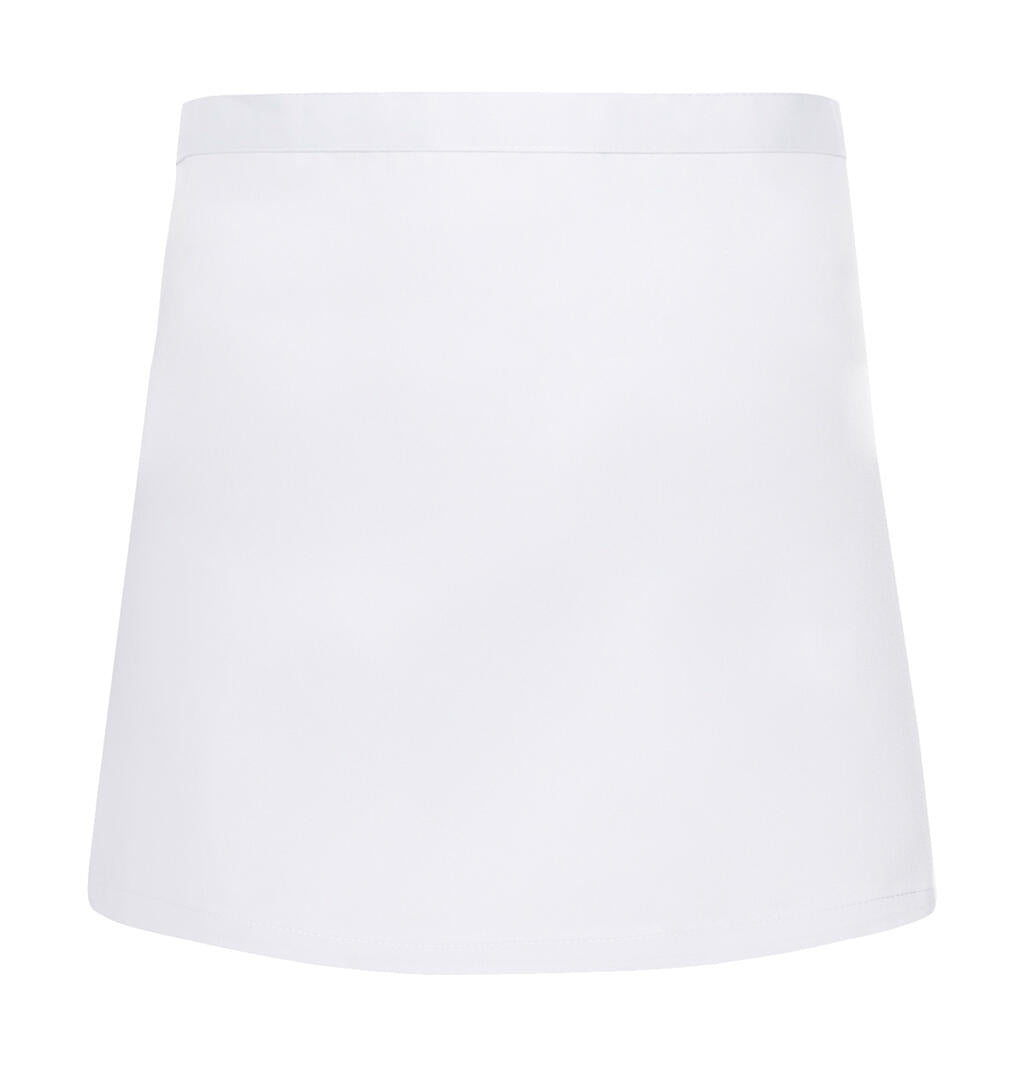Waist Apron Basic 70 x 55 cm in Farbe White