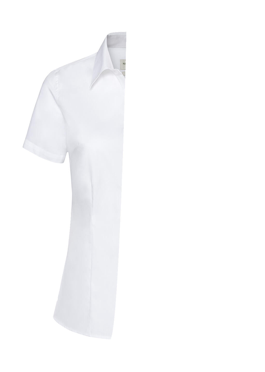Ladies' Tailored Coolmax® Shirt in Farbe White