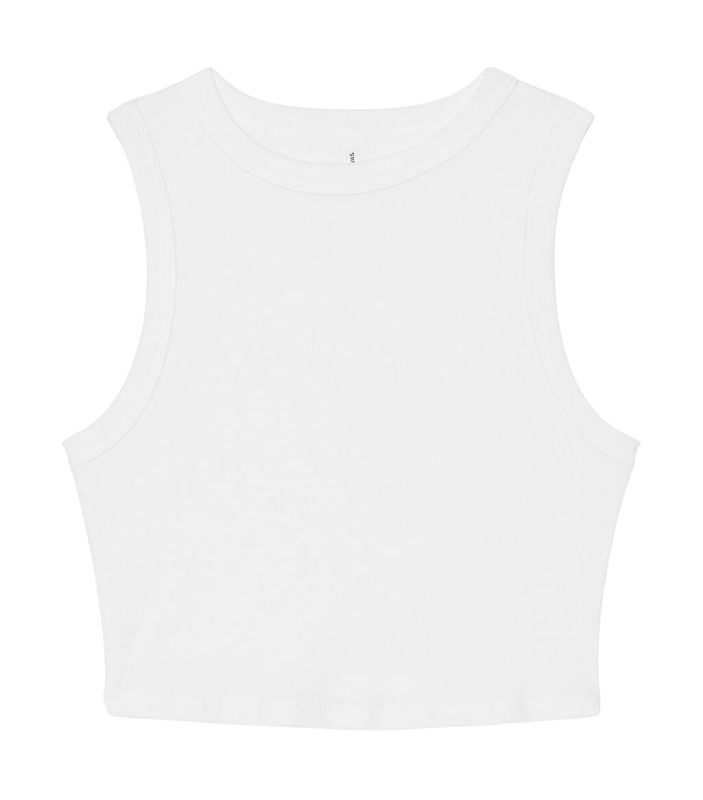 Women's Micro Rib Muscle Crop Tank - ShirtStore