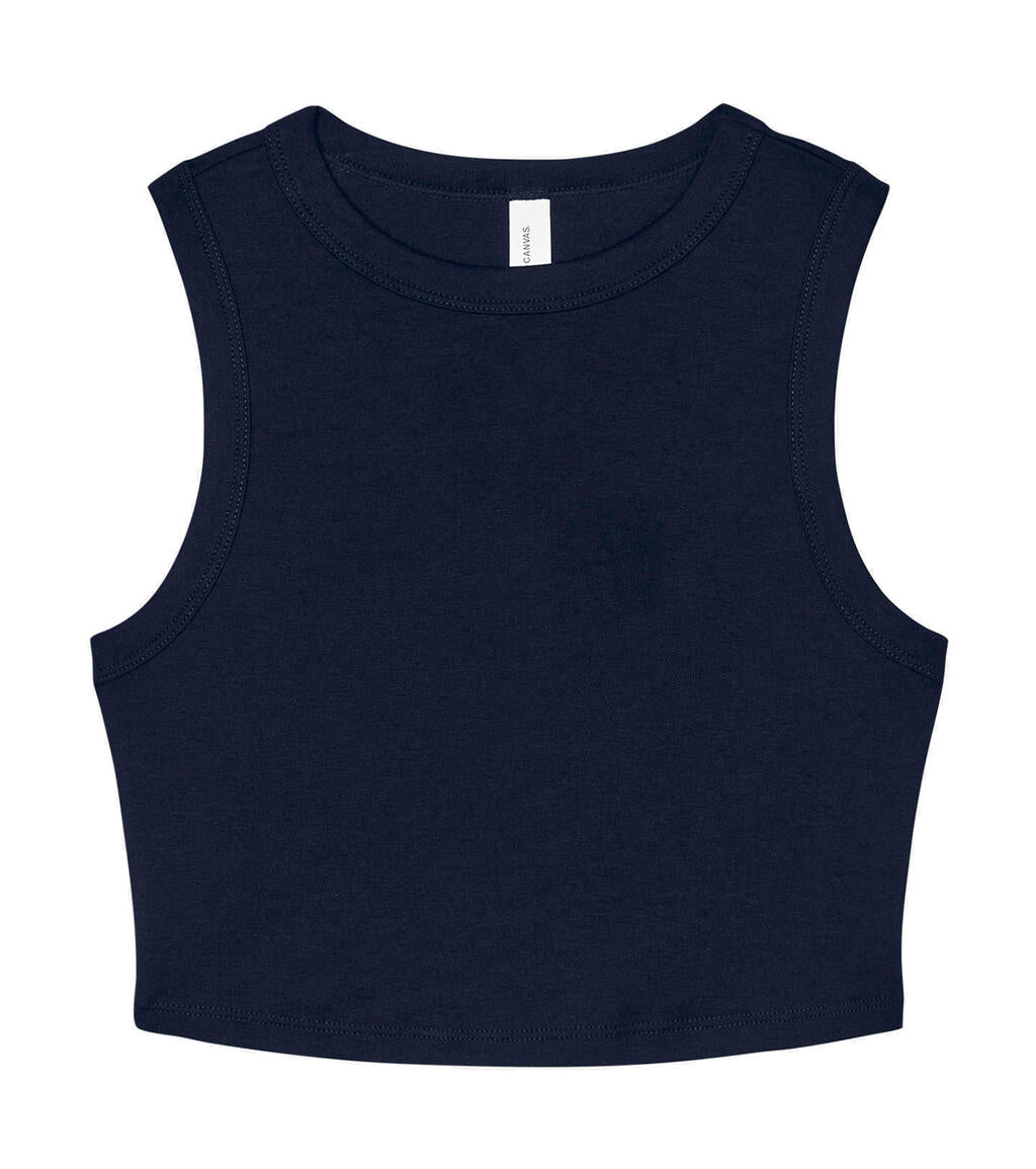 Women's Micro Rib Muscle Crop Tank - ShirtStore